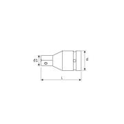 E041503 - Impact reducer 1" to 3/4"