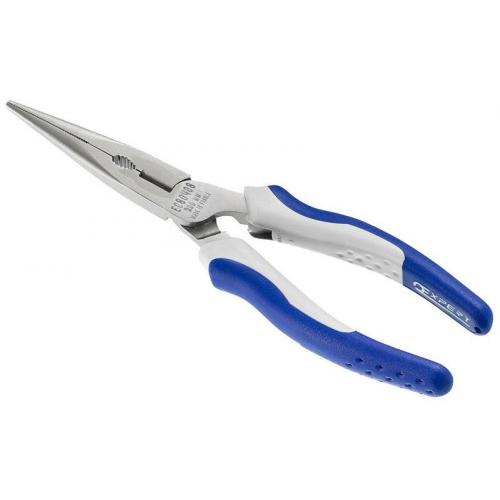 E080408 - Half-round long nose pliers, 200 mm