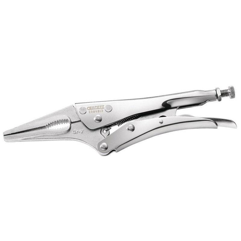 E084813 - Long nose lock grip pliers, 235 mm
