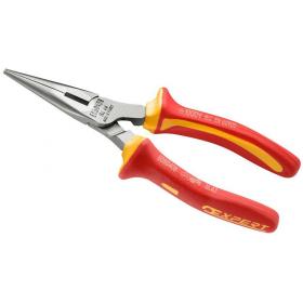 E050409 - VDE Short half-round pliers - 1000V insulated, 200 mm