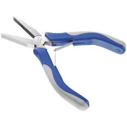 E117883 - Electronics flat-nose pliers, 137 mm