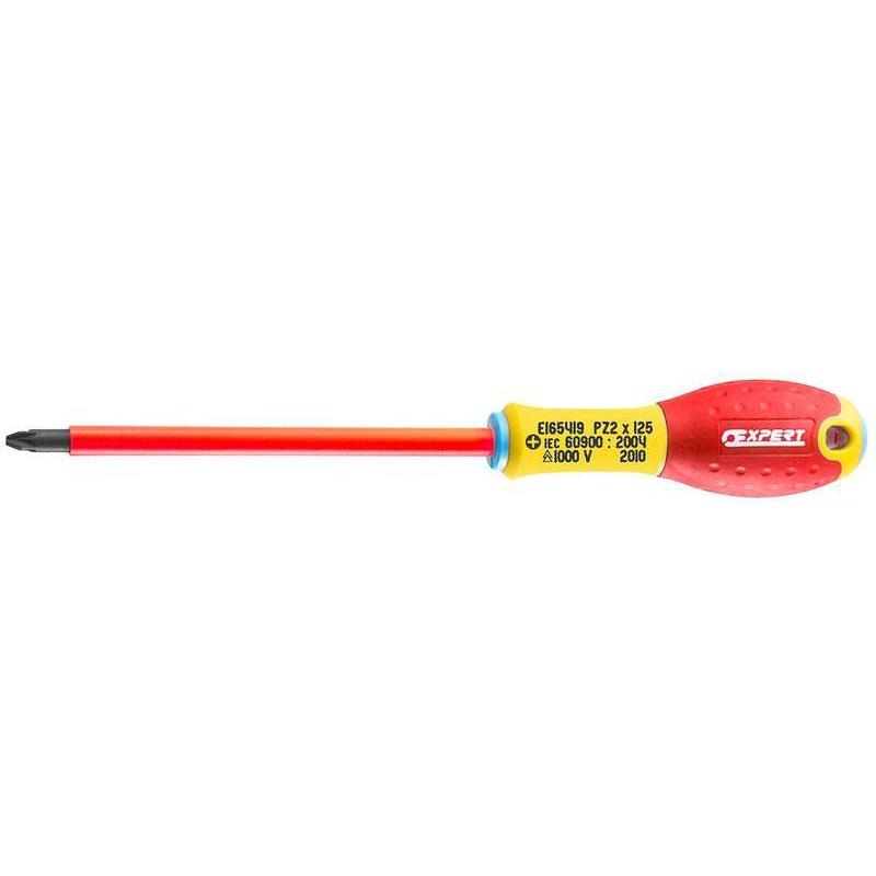E165422 - Insulated screwdriver 1000V for Pozidriv® screws, PZ3 E165422 - Insulated screwdriver 1000V for Pozidriv® screws, PZ3