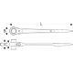 E110961 - Scaffolding wrench, 17 x 19 mm