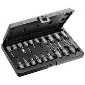E201801 - Set of 19 Tools for extracting connector plugs