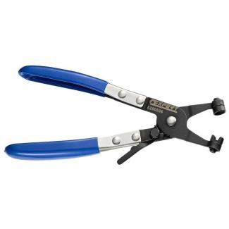 E200506 - Szczypce do opasek samozaciskowych, model z blokadą i szczękami obrotowymi