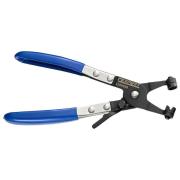 E200506 - Szczypce do opasek samozaciskowych, model z blokadą i szczękami obrotowymi