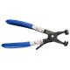 E200506 - Self-tightening clamp pliers model with lock and rotary jaws
