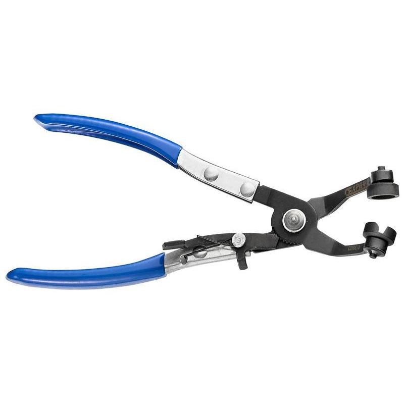 E200510 - Self-tightening clamp pliers model with a rotare jaws a