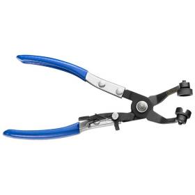 E200510 - Self-tightening clamp pliers model with a rotare jaws a groove
