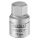 E200209 - 3/8 " Drain plug hex bit, 8 mm