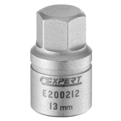 E200213 - Końcówka do korków spustowych 3/8", 6-kątna trzpieniowa, 14 mm