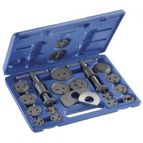 E200904 - Brake caliper wind back tool set, 21 elements