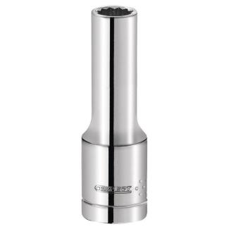 E030218 - Nasadka długa 1/4" 12-kątna metryczna, 8 mm