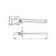 E112606 - Adjustable wrench, 35 mm