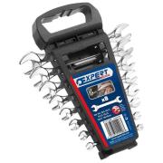 E111406 - Zestaw 8 kluczy płaskich, 4x5 - 18x19 mm