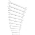 E117382 - Set of 16 open-end wrenches, 4x5 - 38x42 mm
