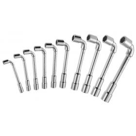 E117387 - Set of angled socket wrenches, 8 - 19 mm