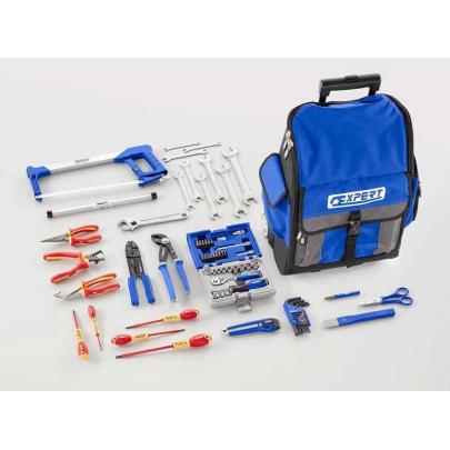 E220703 - Tool backpack with a set of electricians tools
