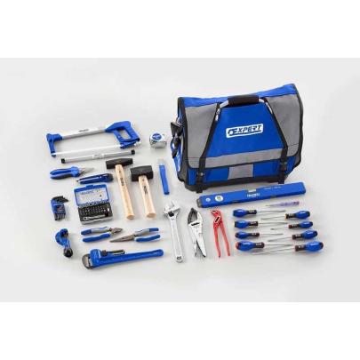 E220704 - Tool box with set tools for plumbers