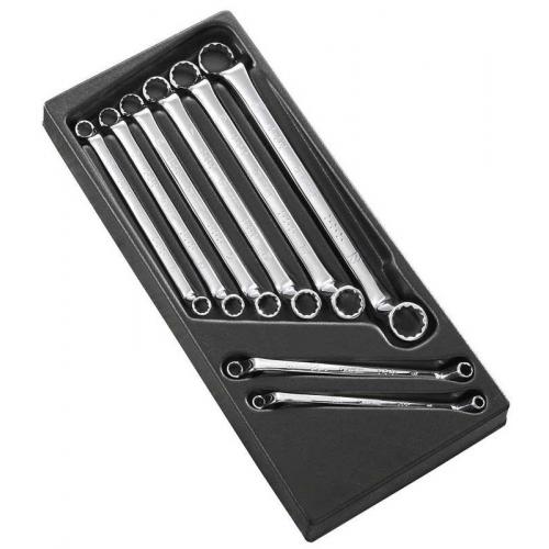 E111710 - Module of 8 offset ring wrenches, 6x7 - 22x24 mm