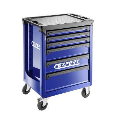 E011206 - Wózek z 6 szufladami z 3 modułami na szufladę