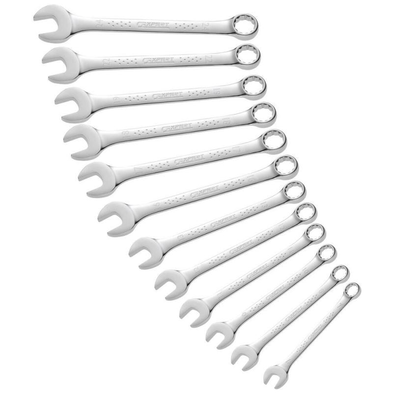 E110309 - Set of 12 combination wrenches, 7-24 mm E110309 - Set of 12 combination wrenches, 7-24 mm
