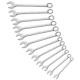 E110309 - Set of 12 combination wrenches, 7-24 mm