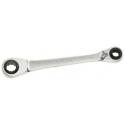 Metric multi - opening straight ratchet ring wrenches, 8-19 mm